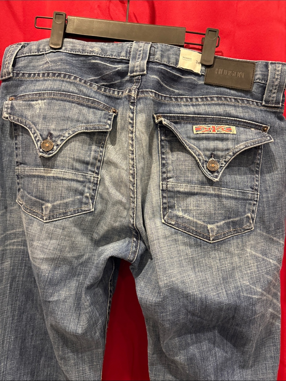 Hudson Jeans Men's Denim Slim Jeans - Medium Blue